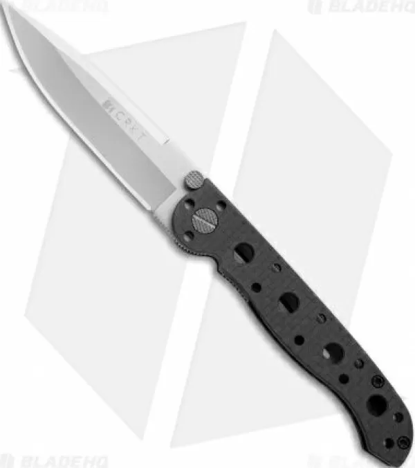 Cheap Cheap Crkt Carson M16-01F Spear Point Flipper Knife Carbon Fiber (3.1 Satin) Pocket Knives