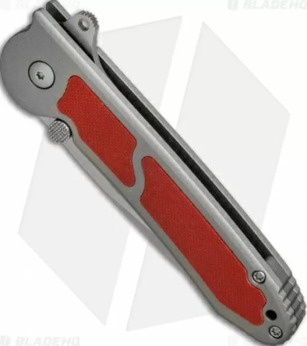 Shop Cheap Crkt Carson M18-12R Liner Lock Folding Knife Red G-10 (3.2 Satin) Pocket Knives