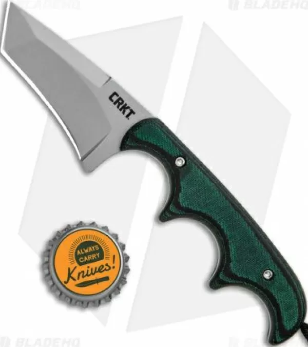 Best Sale Cheap Crkt Folts Minimalist Tanto Neck Knife (2.125 Bead Blast) 2386 Fixed Blade Knives