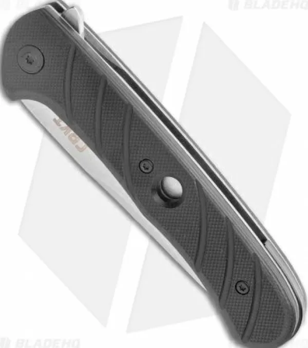 Shop Cheap Crkt Intention Spring Assisted Knife Black G-10 (3.5 Stonewash) 7160 Pocket Knives