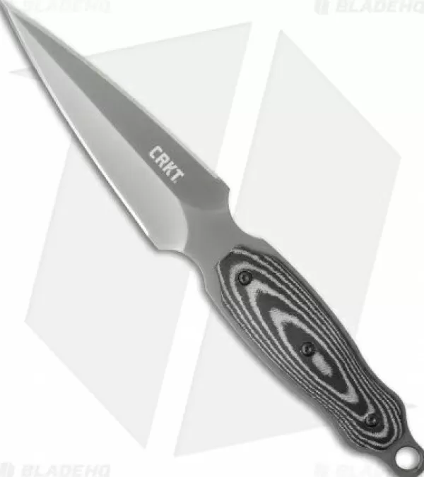 Shop Cheap Crkt Lerch Shrill Tactical Boot Knife Micarta (4.8 Gray) 2075 Fixed Blade Knives