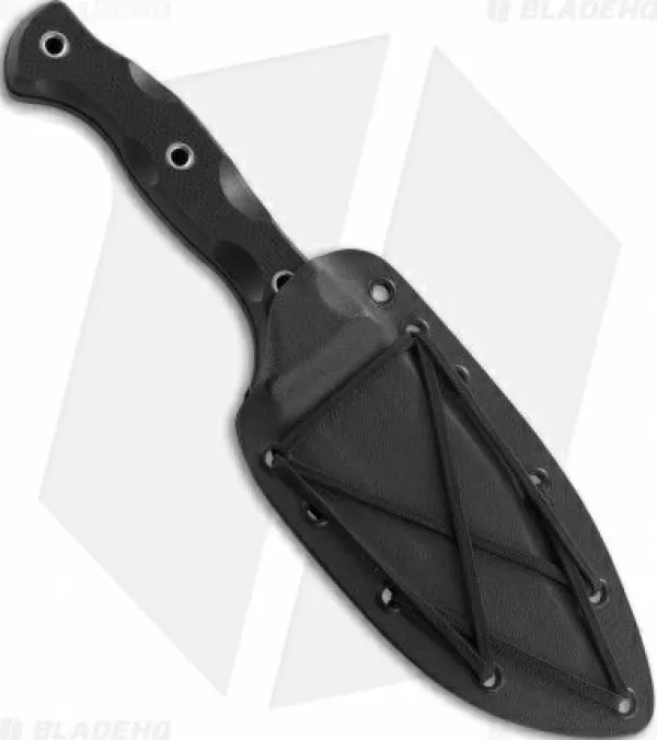 Cheap Cheap Crkt Rakkasan "Forged By War" Fixed Blade Knife Black G-10 (4.8 Black) 1520 Tactical Knives