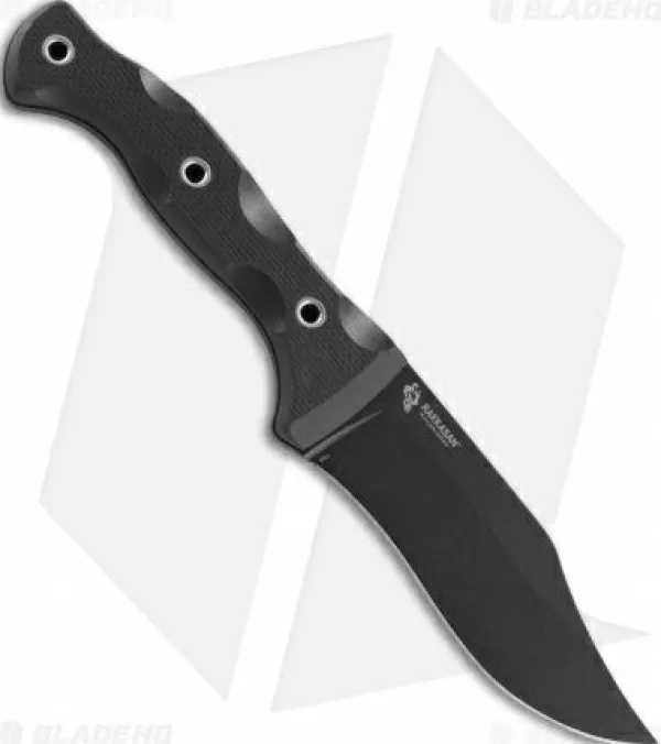 Cheap Cheap Crkt Rakkasan "Forged By War" Fixed Blade Knife Black G-10 (4.8 Black) 1520 Tactical Knives