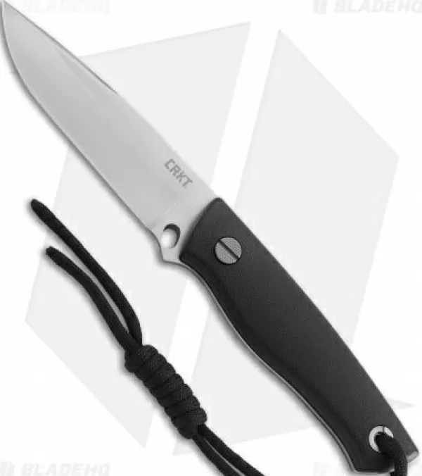 Flash Sale Cheap Crkt Tsr Terzuola Survival Rescue Fixed Blade Knife Black Gfn (4.3 Satin ) 2061 Fixed Blade Knives
