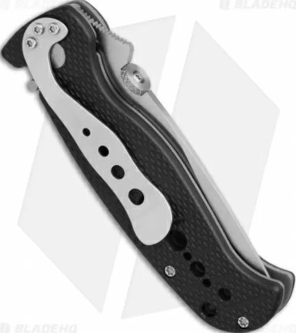 Best Crazy Deals Crkt Crawford Falcon Liner Lock Knife Black Zytel (3.875 Satin) 6232 Pocket Knives