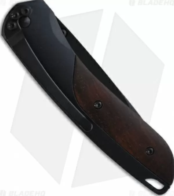 Sale Crazy Deals Crkt Delegate Edc Knife W/ Cocobolo Handle (3.125 Black Plain) 1055W Spring Assisted Knives