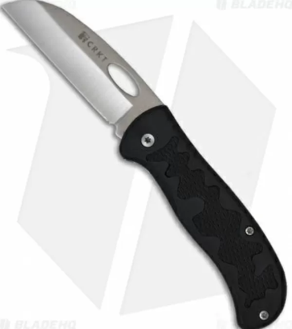 Sale Crazy Deals Crkt Edgie Self Sharpening Slip Joint Knife (2.875 Satin) 6442 Pocket Knives