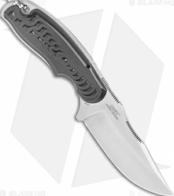 Hot Crazy Deals Crkt Ikoma Civet Bowie Neck Knife (2.4 Satin) 2805 Fixed Blade Knives