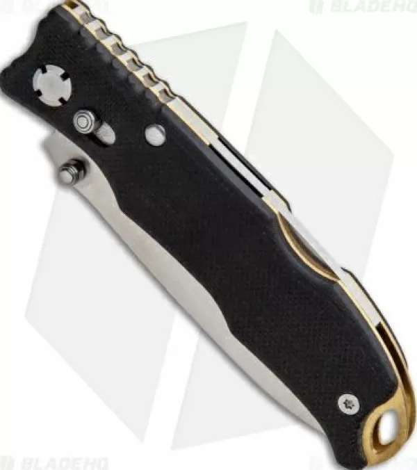 Fashion Crazy Deals Crkt Lake Laredo 2 Lockback Knife Black G-10 (2.75 Satin Serr) 7264 Pocket Knives