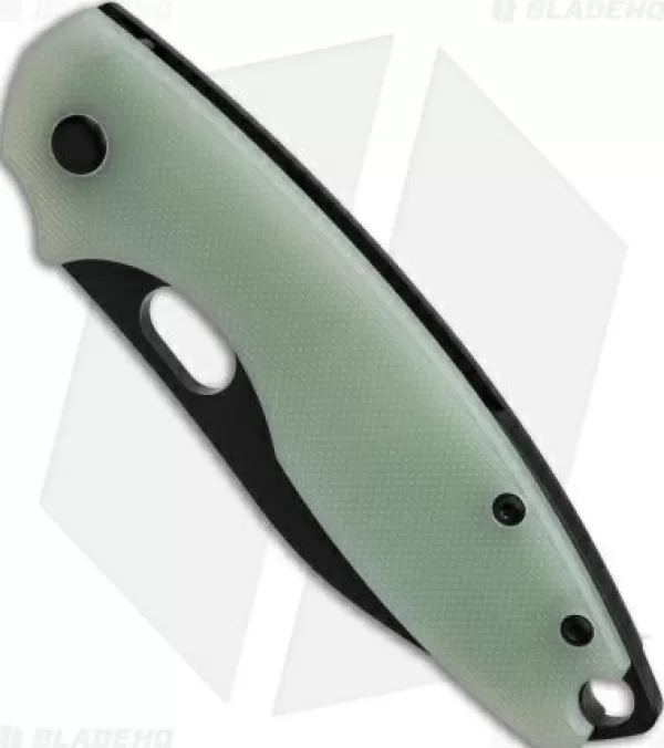 Fashion Crazy Deals Crkt Limited Release Pilar Iii Frame Lock Knife Jade G-10 (3 Black D2) Pocket Knives