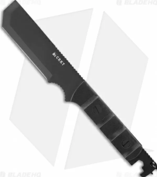 Outlet Crazy Deals Crkt M.A.K.-1 Mcgowan Fixed Blade Knife W/ Sheath (3 Black Plain) 2050K Fixed Blade Knives