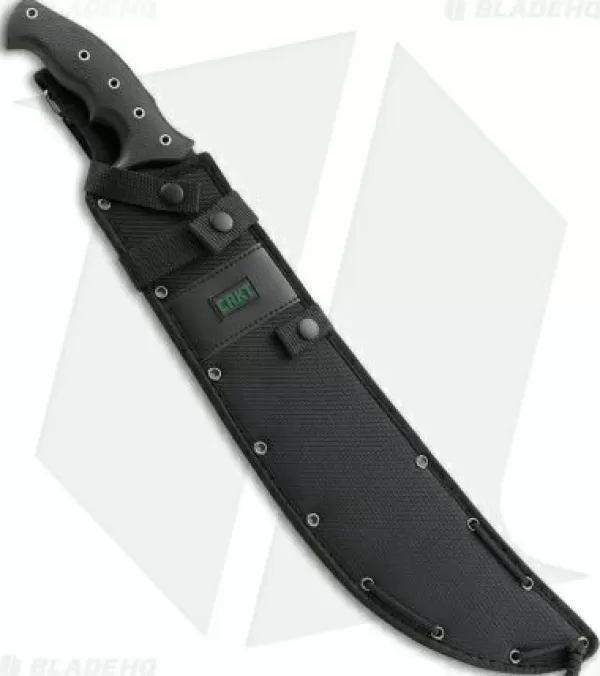 Clearance Crazy Deals Crkt Onion Chanceinhell Machete Fixed Blade Knife (16 Black) K916Kkp Fixed Blade Knives