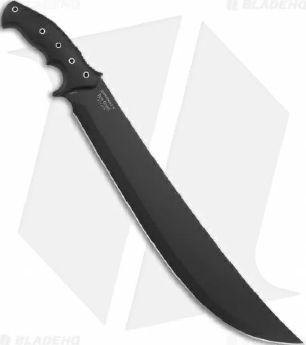 Clearance Crazy Deals Crkt Onion Chanceinhell Machete Fixed Blade Knife (16 Black) K916Kkp Fixed Blade Knives
