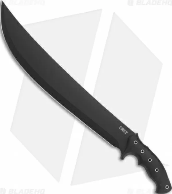 Best Sale Crazy Deals Crkt Onion Chanceinhell Machete Fixed Blade Knife (18 Black) K918Kkp Fixed Blade Knives