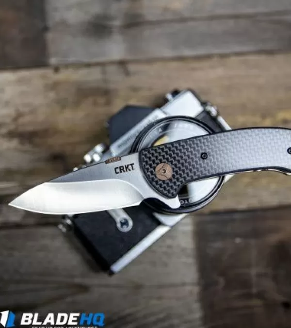 Store Discount Crkt Avant Flipper Knife Carbon Fiber (3.17 Satin) 4620 Pocket Knives