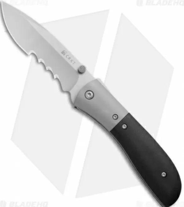 Fashion Discount Crkt Carson M4-13 Spring Assisted Knife (3.75 Bead Blast Serr) Spring Assisted Knives