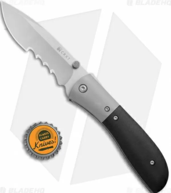 Fashion Discount Crkt Carson M4-13 Spring Assisted Knife (3.75 Bead Blast Serr) Spring Assisted Knives