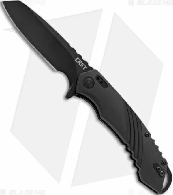 Outlet Discount Crkt Directive Tanto Liner Lock Knife (3.6 Black) 1062 Tactical Knives