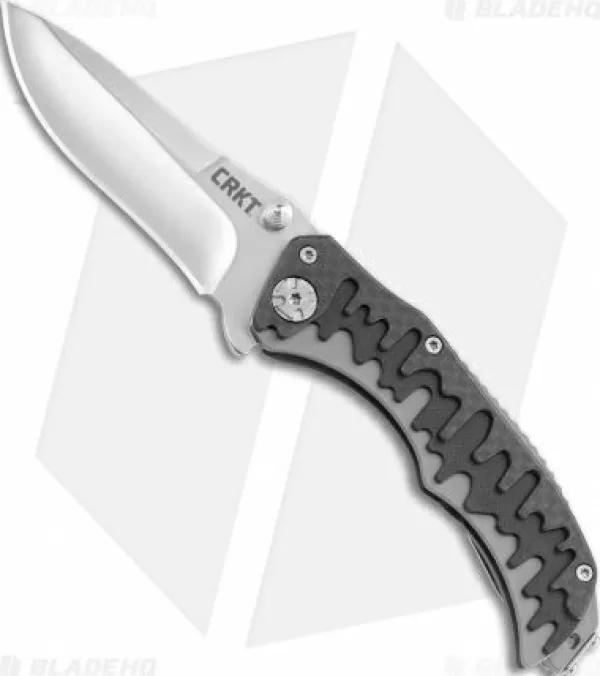 New Discount Crkt Drip Tighe Drop Point Outburst Assisted Opening Knife (3.1 Satin) 1190 Pocket Knives