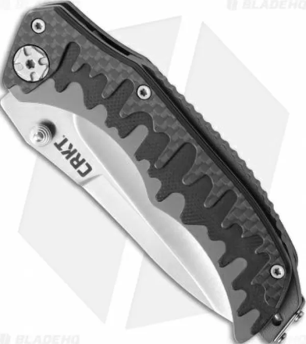 New Discount Crkt Drip Tighe Drop Point Outburst Assisted Opening Knife (3.1 Satin) 1190 Pocket Knives