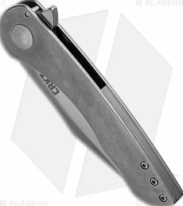 Hot Discount Crkt Jettison Frame Lock Flipper Knife (3.25 Stonewash) 6130 Pocket Knives