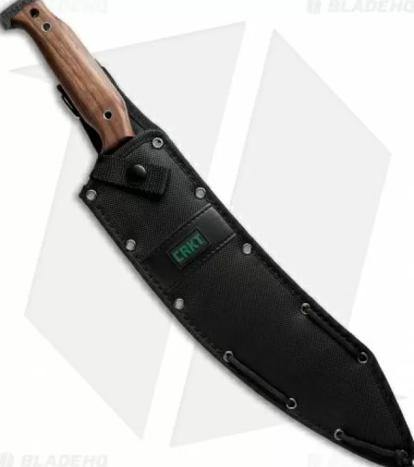 Cheap Discount Crkt Liong Mah-Chete Fixed Blade Knife Walnut (12 Two-Tone) 3100 Fixed Blade Knives