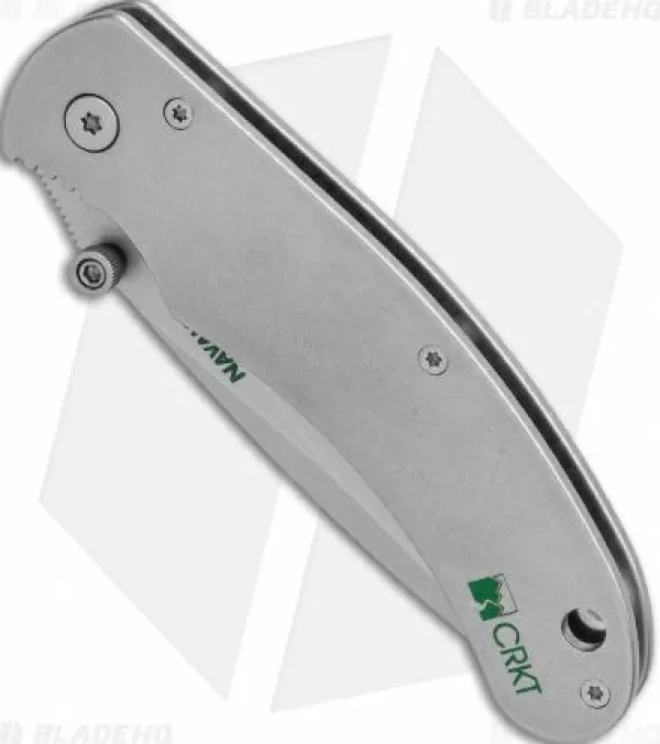 Hot Discount Crkt Navajo Liner Lock Knife Stainless Steel (3 Bead Blast) 6002 Pocket Knives
