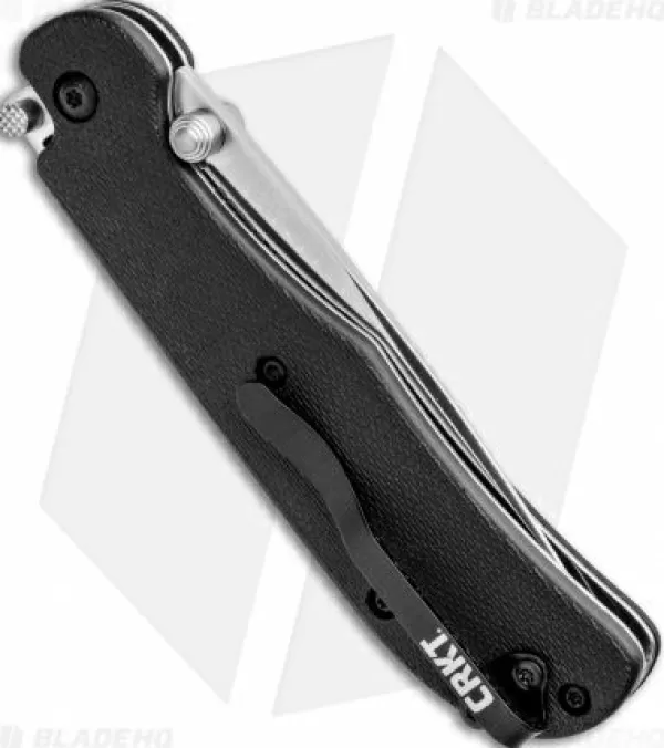 Online Discount Crkt Offbeat Ii Lockback Knife Black Grn (3.2 Satin) 7760 Pocket Knives