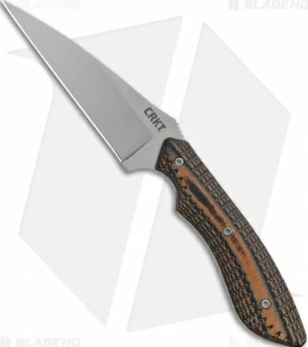 Sale Discount Crkt S.P.E.W. Knife Small Pocket Everyday Wharncliffe (3 Bead Blast) 2388 Spew Fixed Blade Knives