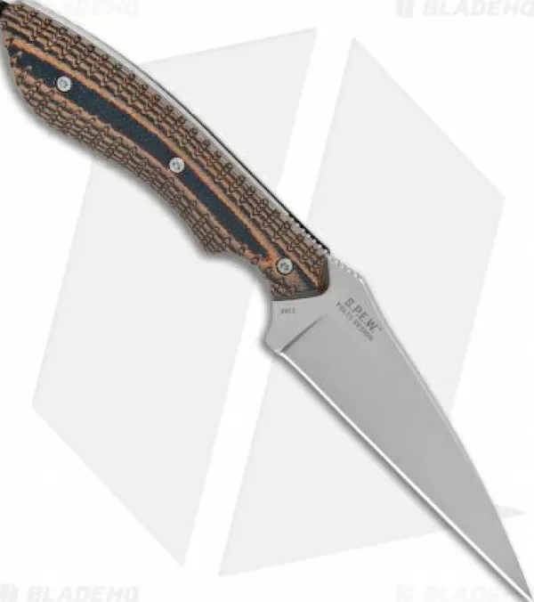 Sale Discount Crkt S.P.E.W. Knife Small Pocket Everyday Wharncliffe (3 Bead Blast) 2388 Spew Fixed Blade Knives