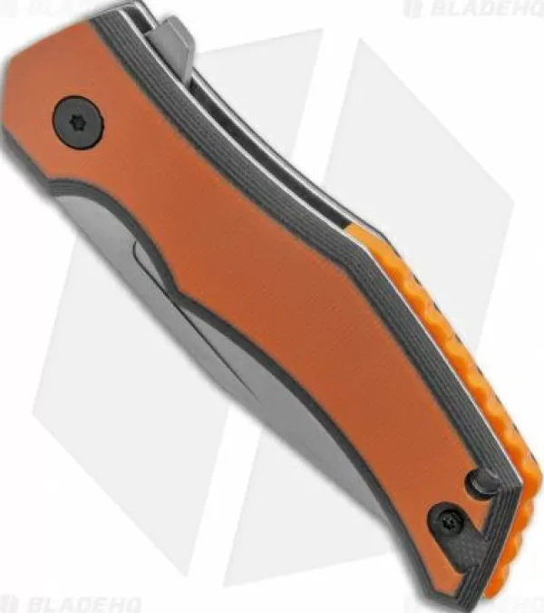 Flash Sale Discount Online Crkt Fawkes Spring Assisted Knife Brown/Orange G-10 (2.75 Bead Blast) Spring Assisted Knives