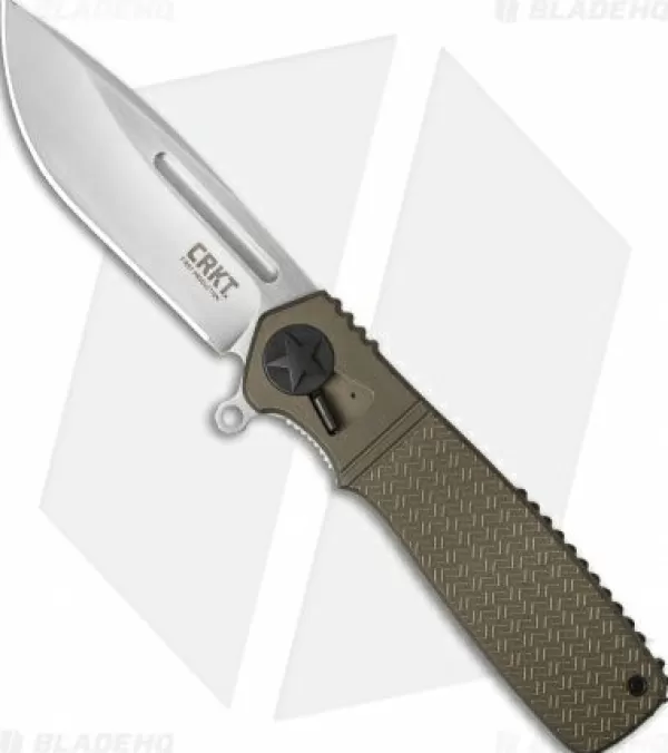 Shop Discount Online Crkt Homefront Field Strip Knife (3.5 Satin) K270Gkp Pocket Knives