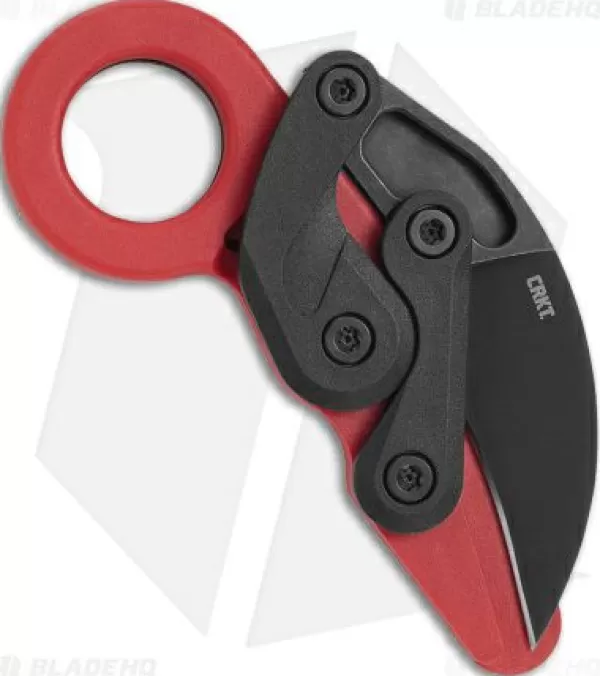 Flash Sale Discount Online Crkt Provoke Kinematic Morphing Karambit Knife Red (2.47 Black Stonewash) Pocket Knives