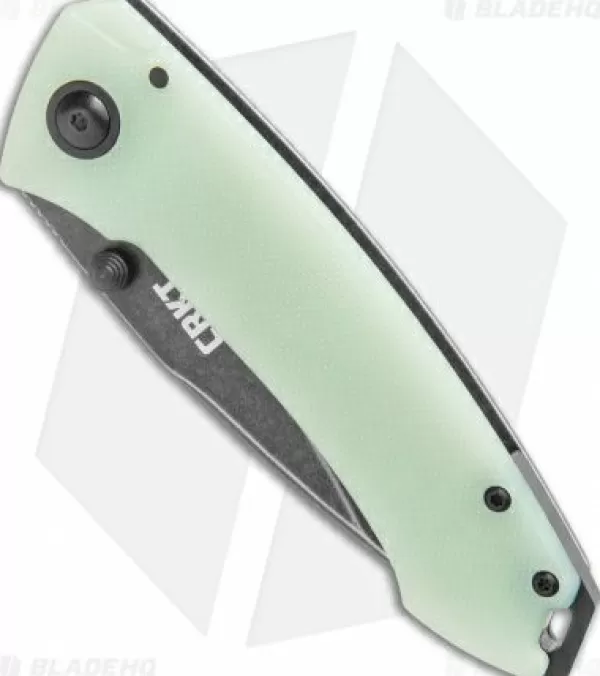 Sale Discount Online Crkt Tuna Frame Lock Blade Hq Exclusive Knife Natural G-10 (3.25 Smokewash D2) Pocket Knives