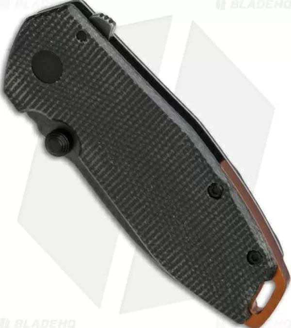 Cheap Exclusive Design Crkt Burnley Squid Flipper Assisted Opening Knife Green Micarta (2.4 Smokewash) Pocket Knives