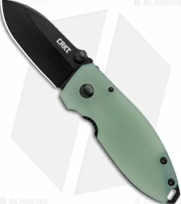 Best Sale Exclusive Design Crkt Burnley Squid Frame Lock Knife Natural G-10 (2.25 Black D2) Pocket Knives