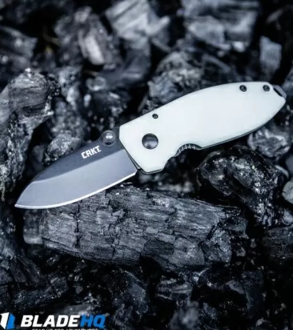 Best Sale Exclusive Design Crkt Burnley Squid Frame Lock Knife Natural G-10 (2.25 Black D2) Pocket Knives