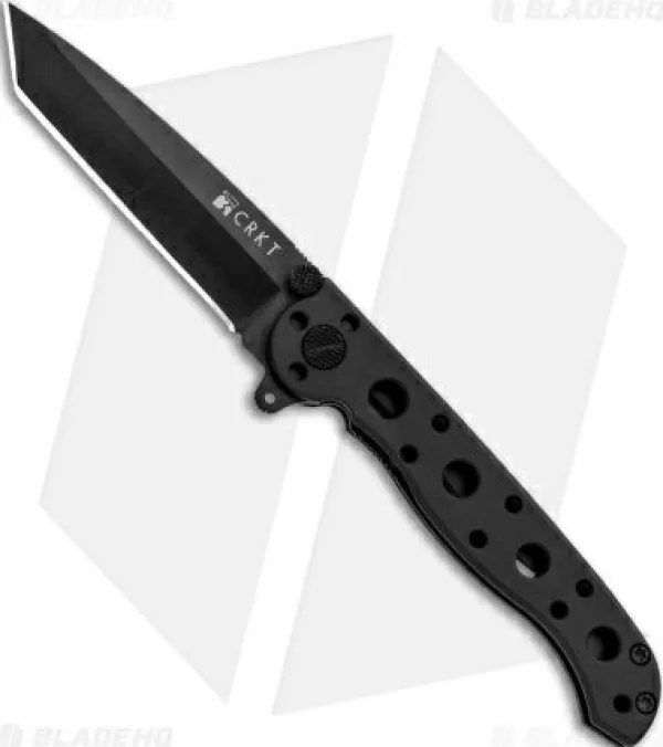 Cheap Exclusive Design Crkt Carson M16-00K Tanto Liner Lock Knife Black Zytel (3 Black) Pocket Knives