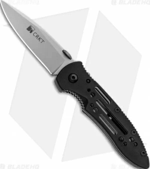 Shop Exclusive Design Crkt Crawford Point Guard Liner Lock Knife (2.75 Bead Blast) 6752 Pocket Knives