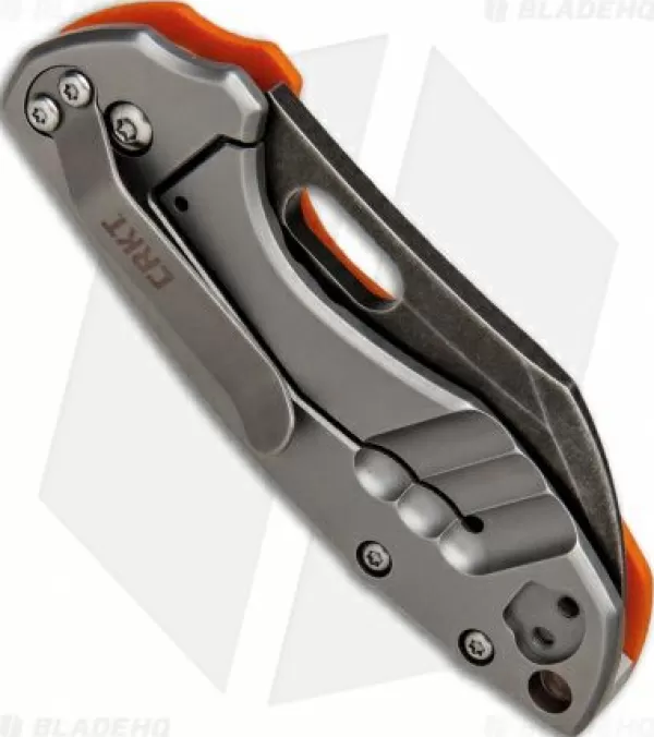 Flash Sale Exclusive Design Crkt Pilar Frame Lock Knife Orange G-10 (2.4 Black Sw) 5311Gkg Pocket Knives