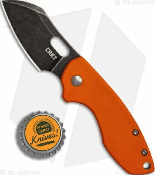 Flash Sale Exclusive Design Crkt Pilar Frame Lock Knife Orange G-10 (2.4 Black Sw) 5311Gkg Pocket Knives