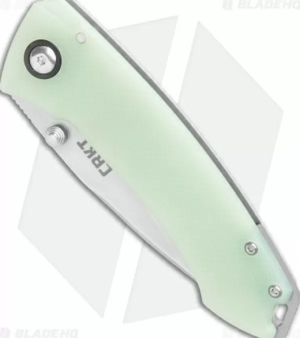 Fashion Exclusive Design Crkt Tuna Frame Lock Knife Natural G-10 (3.25 Stonewash D2) Pocket Knives