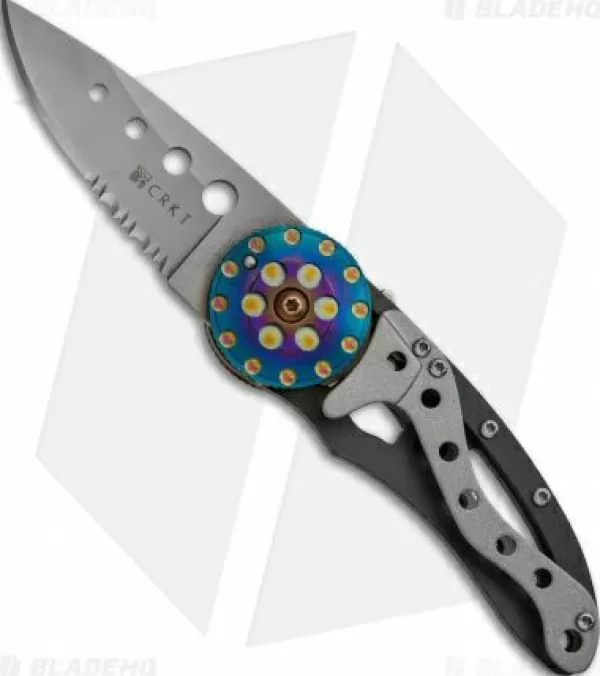 Fashion Exclusive Design Crkt Van Hoy Snap Fire Folding Knife (2.3 Bead Blast Serr) 5011 Pocket Knives