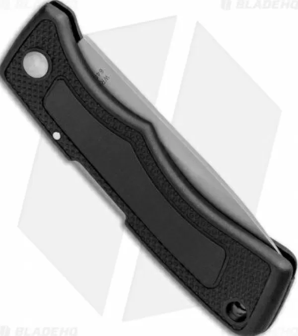 Best Exclusive Design Crkt Wrangler Lockback Knife Black Zytel (2.6 Bead Blast) 6401 Pocket Knives