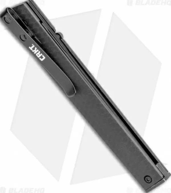 Best Featured Crkt Blackout Ceo Thumb Stud Liner Lock Knife Black Grn (3.1 Black) Pocket Knives