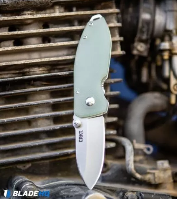 Store Featured Crkt Burnley Squid Frame Lock Knife Natural G-10 (2.25 Sw D2) Pocket Knives