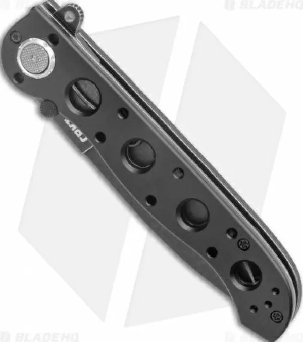 Best Sale Featured Crkt Carson M16-03Db Spear Point Dead Lock Flipper Knife (3.5 Black Sw) Pocket Knives