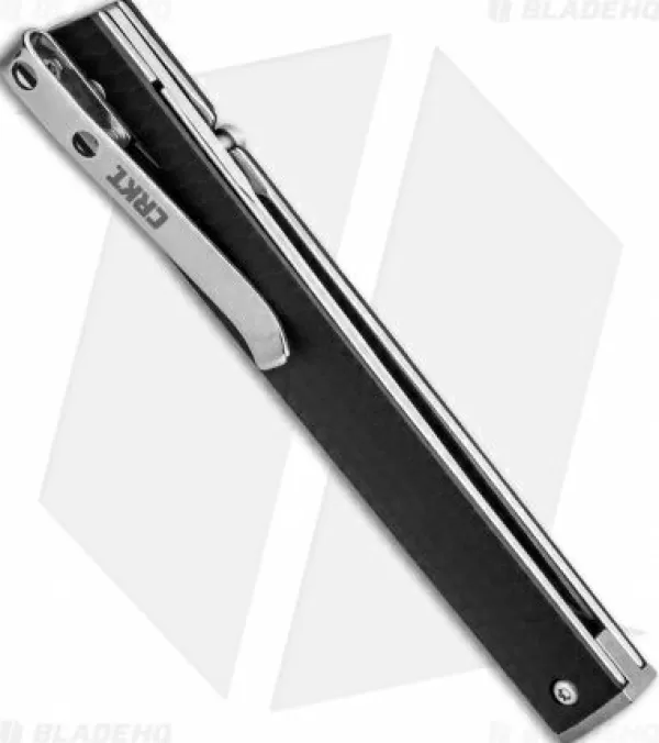 Clearance Featured Crkt Ceo Liner Lock Knife Black Grn (3.1 Satin) 7096 Pocket Knives