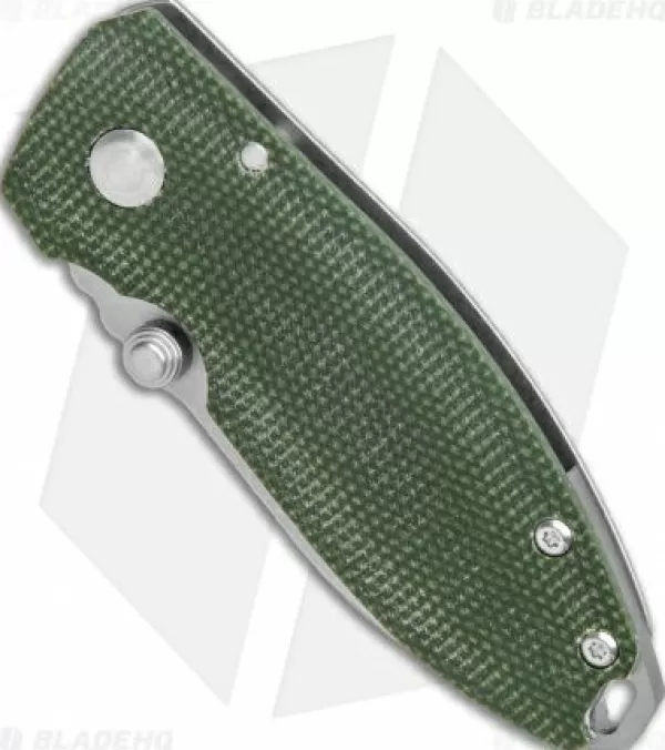 Flash Sale Featured Crkt Exclusive Burnley Squid Frame Lock Knife Green Micarta (2.25 Stonewash D2) Pocket Knives