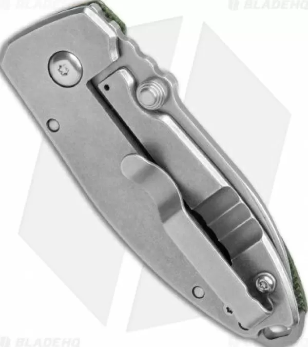 Flash Sale Featured Crkt Exclusive Burnley Squid Frame Lock Knife Green Micarta (2.25 Stonewash D2) Pocket Knives